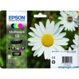 CARTUCHO EPSON 18 EXRESSION XP102-202..MULTIPAC