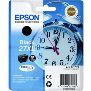 CARTUCHO EPSON 27XL NEGRO WF3620SS