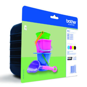 CARTUCHO BROTHER LC221 NEGRO-TRICOLOR PACK