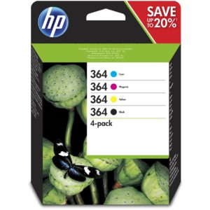 CARTUCHO HP 364 PACK4 RAINBOW N9J73AE